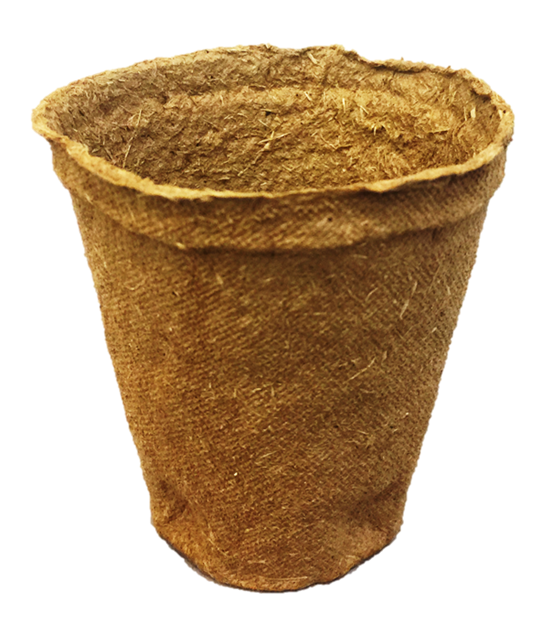maceta biodegradable - maceta fertilizante - ref 505.C-1